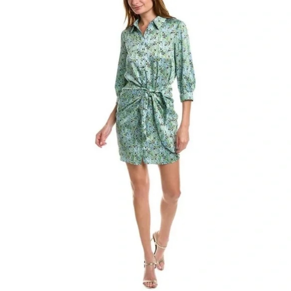Cinq à Sept Anais Vine Gaby Dress In Deja Blue